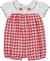 Romper xadrez bordado - 8173