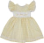Vestido xadrez com bordados e rendas - 8174 - Bárbara Kids