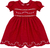 Vestido linho bordado festonê - 8182 - Bárbara Kids