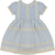 Vestido linho com voal e rendas - 8183 - comprar online