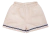 8408 - conjunto xadrez bege shorts e bata gola cereja - Bárbara Kids
