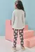 Conjunto Infantil Menina Kukiê Meia Estação Blusa Alongada E Legging 79747 - comprar online