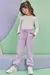 Blusa em Canelado Liz 79131 Infanti Infantil Menina
