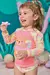 Conjunto de Blusa e Calcinha em Malha com Proteção UV50+ 84016 Kukiê Bebê Menina - comprar online