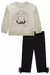 Conjunto de Blusão em Moletom com Pelúcia e Calça Legging em Termoskin Peluciado 80315 Infanti Bebê Menina - comprar online