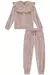 Conjunto de Jaqueta Bomber e Calça em Veludo Lovely 79331 Infanti Infantil Menina - loja online