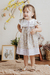 Vestido floral coelhinho lilás