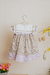 Vestido floral coelhinho lilás - loja online