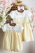 Vestido xadrez com gola bordada - 8172 na internet
