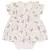 Body Vestido babadinhos bebê em algodão egípcio Ursa Provençal - Mini & Co.