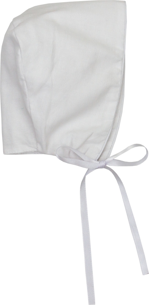 Touca batizado unissex em linho - 3294 - comprar online