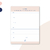 Planner Notas Blue