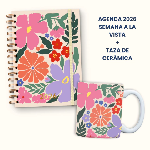 Combo Agenda 2026 MAUI (Agenda + Taza) - comprar online