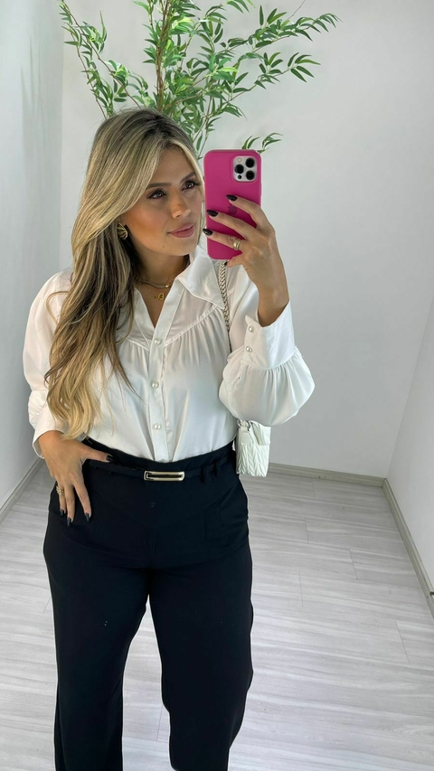 CAMISA DUDA ACETINADA OFF