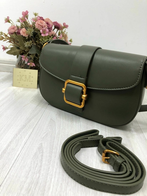 BOLSA BOHO CHIC VERDE MILITAR - comprar online