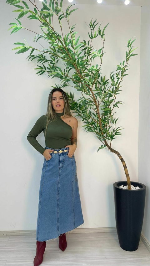 SAIA MIDI JEANS VIDA - comprar online