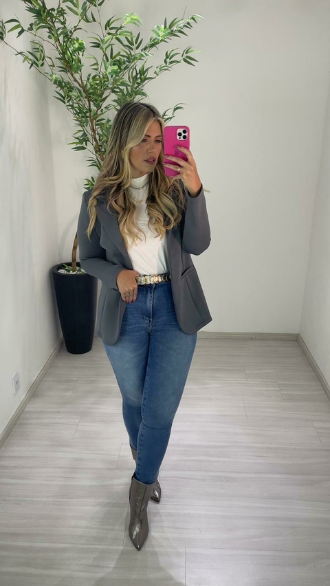 BLAZER NEOPRENE PREMIUM CINZA