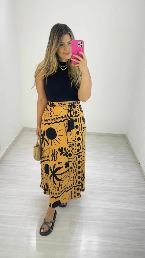 SAIA TRANSPASSADA CARAMELO