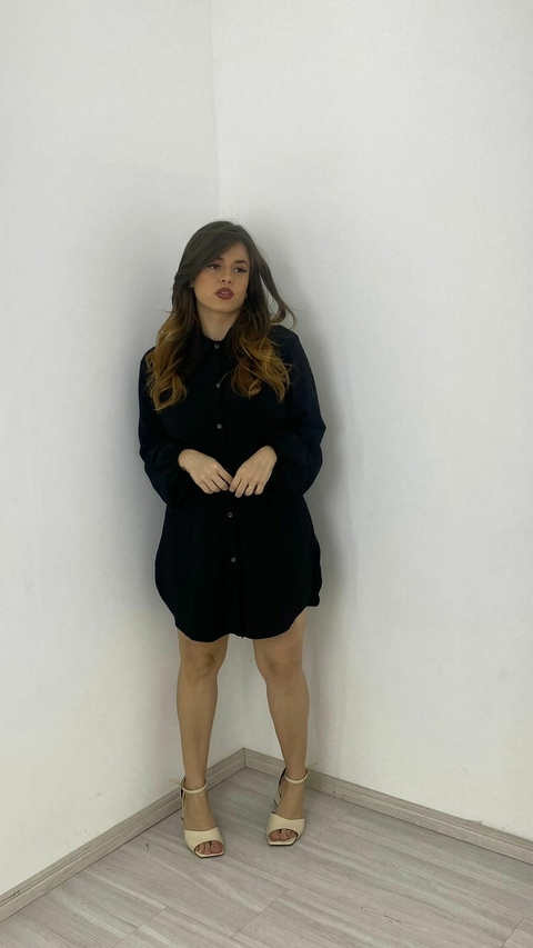 CHEMISE LOUISE PRETA