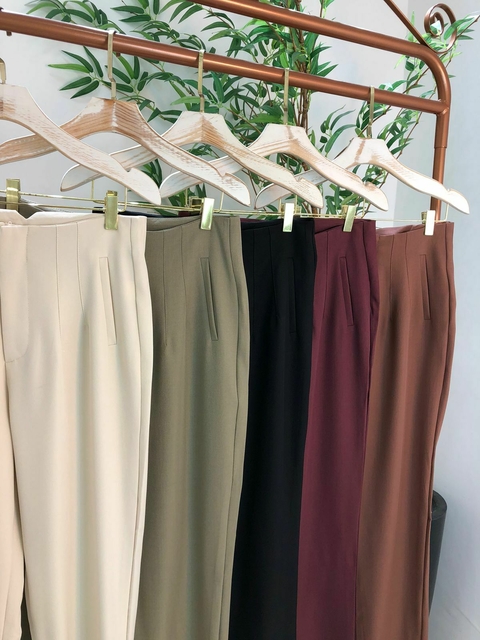 CALÇA ALTO PADRÃO EM LINHO MARRANT - comprar online