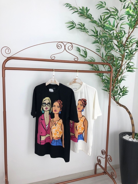 MAX T SHIRT GIRLS PRETO