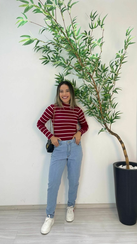 CALÇA JEANS MOM CLARA - comprar online