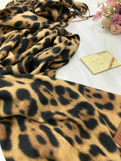 PASHMINA ONÇA TRADICIONAL - comprar online