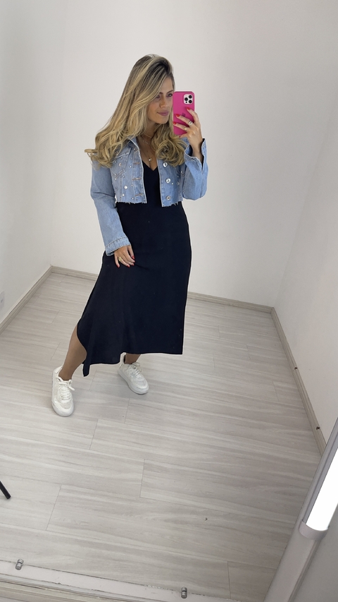 JAQUETA LUXO PEDRARIA