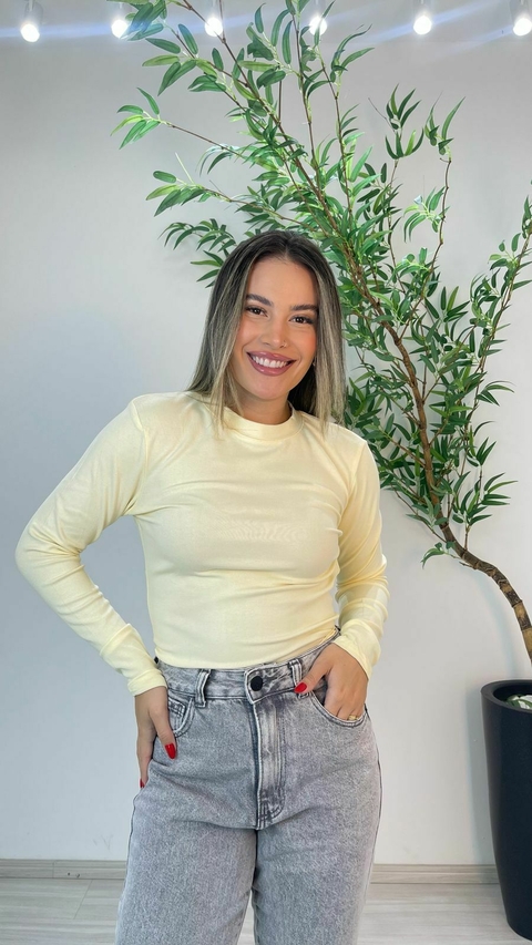 BLUSA MANGA LONGA - comprar online