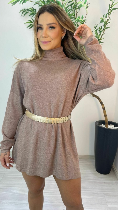 PONCHO MOUSSE MODAL ROSE - comprar online