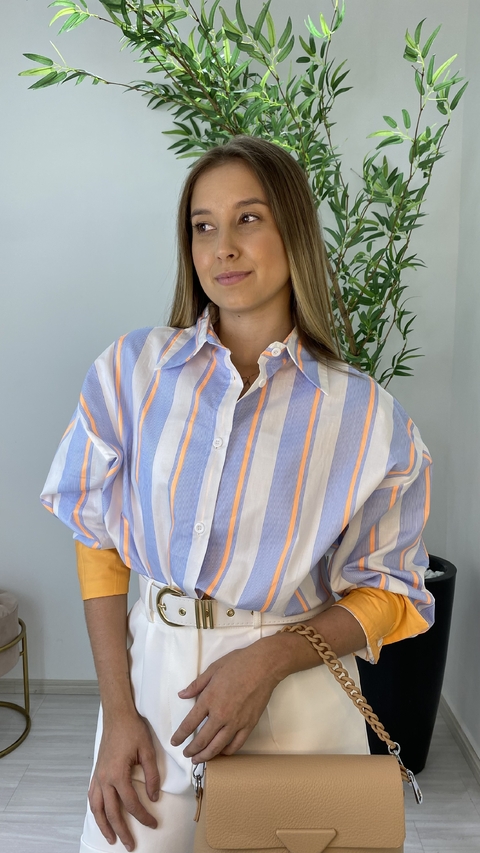 MAX CAMISA LISTRAS COLOR