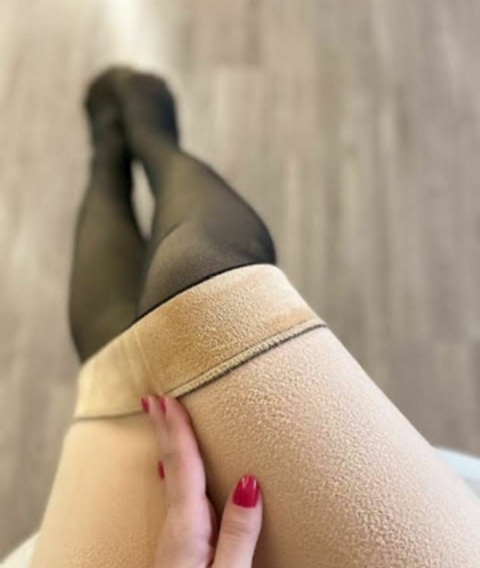 MEIA CALÇA PELUCIADA