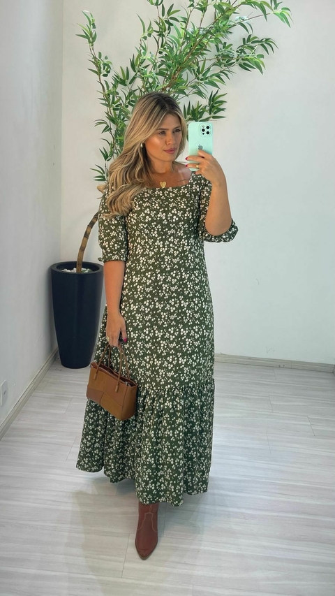 VESTIDO BEATRIZ VERDE - comprar online
