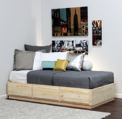 Cama box (1 plaza y media)