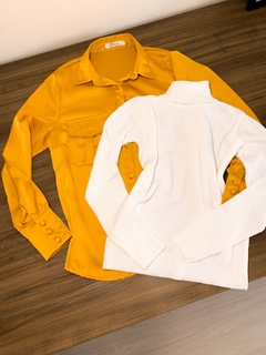 KIT - Camisa Bianca + Cacharrel Larissa