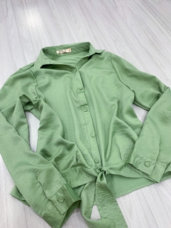 Camisa Fernanda Verde - comprar online