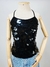 BLUSA PRETA PAETÊS - M