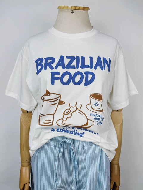 CAMISETA BRAZILIAN FOOD