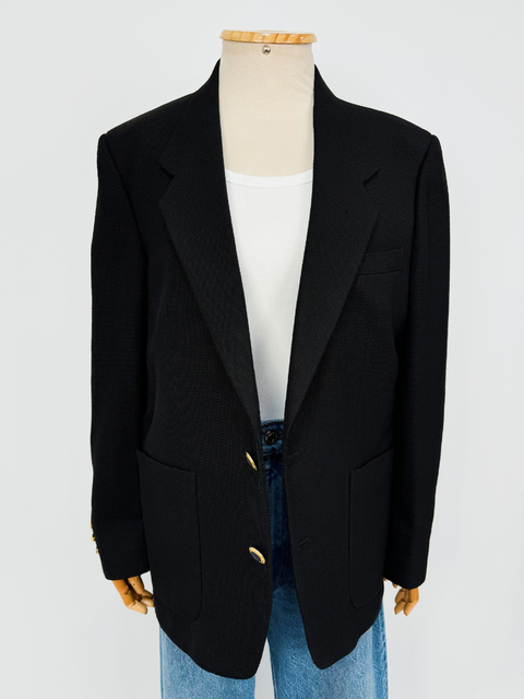 BLAZER PIERRE CARDIN TEXTURA PRETO - M