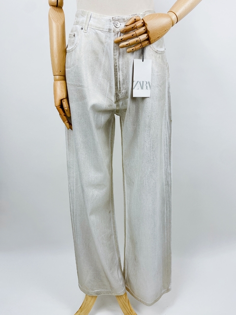CALÇA METALIZADA ZARA - 42