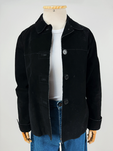 JAQUETA COURO VINTAGE - P