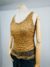 BLUSA DOURADA CANUTILHOS - M - comprar online