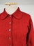 TRICOT VERMELHO GOLA - P na internet