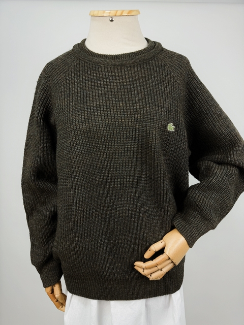 TRICOT MARROM LACOSTE - M