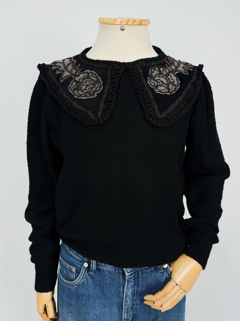 TRICOT GOLA BORDADO - M