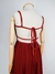 VESTIDO AMARRAÇÃO VELUDO - M - I Need Brechó