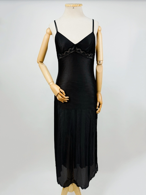 SLIP DRESS LONGO - M