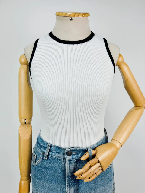 REGATA DETALHE PRETO - G