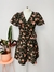 VESTIDO FLORAL ENVELOPE - M