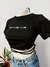 CROPPED PRETO PRIDE - P - comprar online